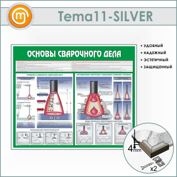 Стенд «Основы сварочного дела» (TM-11-SILVER)
